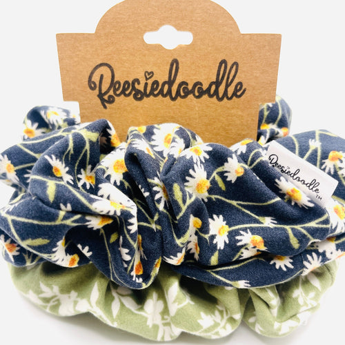 Sage Floral & Navy Daisy - 2 pack