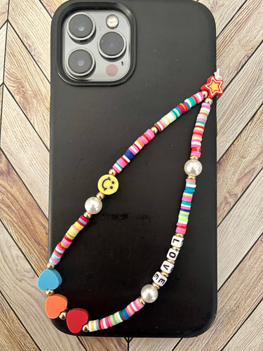 Phone Charm in Smiley